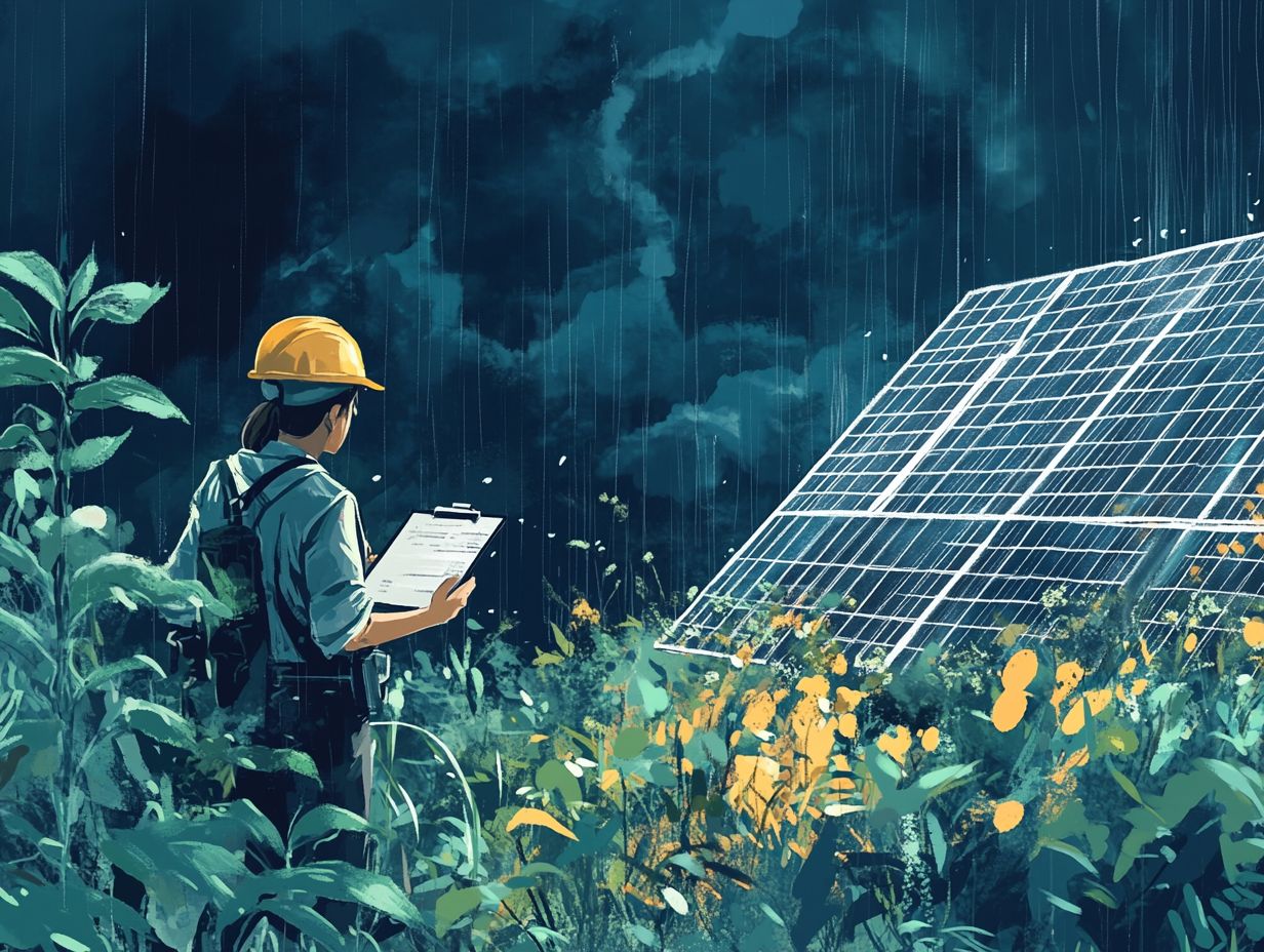 Tips for Maintaining Solar Panels in Extreme Weather